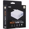 Įkroviklis Verico Verico Ladegerät MOJO GaN 140W PD, 5-Port (USB-A &amp; USB-C) WH retail
