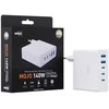 Įkroviklis Verico Verico Ladegerät MOJO GaN 140W PD, 5-Port (USB-A &amp; USB-C) WH retail