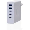Įkroviklis Verico Verico Ladegerät MOJO GaN 140W PD, 5-Port (USB-A &amp; USB-C) WH retail