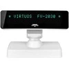 Virtuos Virtuos VFD klientų ekranas Virtuos FV-2030W 2x20 9mm, USB, baltas