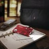 Victorinox Įrankių kortelė SwissCard Lite in red transparent