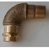 Viega 90 ° 18mm x 1 / 2 "bronza (281 205)