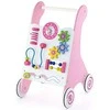Stumiamas Medinis Žaislas Viga Toys Rožinė