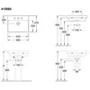 Villeroy &amp; Boch Praustuvas VILLEROY&amp;BOCH AVENTO 600x470mm 41586001