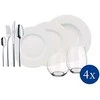 Villeroy &amp; Boch VB-Rinkinys Wonderful World Baltas 4 Friends