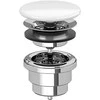Villeroy&amp;Boch Neuždaromas keramikinis ventilis, baltas