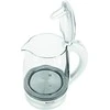 ECG Elektrinė virdulys RK 2020 Baltas Glass, 2 L, 360° base with power cord storage, Mėlyna backlight, 1850-2200 W