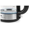 ETA | Virdulys | ETA615390000 | Standard | 2200 W | 1.7 L | Glass | 360° rotational base | Juodas/Stainless Steel