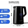 Profi Cook ProfiCook PC-WKS 1243 electric virdulys 1.7 L 2200 W Juodas