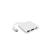 Vivanco adapteris USB-C – HDMI 3in1, baltas (34293)