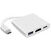 Vivanco adapteris USB-C – HDMI 3in1, baltas (34293)