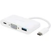 Vivanco adapteris USB-C – VGA 3in1 (45386)