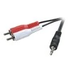 Vivanco kabelis Promostick 3,5 mm - 2xRCA 5m (19720)
