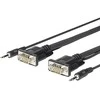 Profusion VivoLink PROVGAMCS1.8 - 1.8 m - VGA (D-Sub) + 3.5mm - VGA (D-Sub) + 3.5mm - Male - Male - Straight