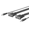 Profusion VivoLink PROVGAMCS4.6 - 4.6 m - VGA (D-Sub) + 3.5mm - VGA (D-Sub) + 3.5mm - Male - Male - Straight
