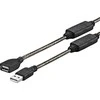 USB kabelis VivoLink USB-A - USB-A 5 m Juodas (PROUSBAAF5)