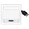 VivoLink Vivolink WI221185 USB maitinimo lizdas Baltas