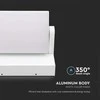Sieninis šviestuvas V-tac 17W LED paviršinis lauko šviestuvas, baltas, 4000K