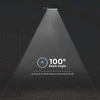 Samsung 50W LED gatvės šviestuvas, pilku korpusu, 6500K
