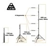 „Walimex wT-420 Lampenstativ“, 420 cm (14595)