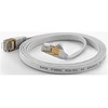Wantec Patchkabel FTP CAT6 q=1,6x6,5mm 0,50m baltas