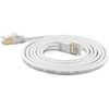 Wantec Patchcord Cat.7, SSTP, 1m, balta (7117)