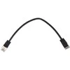 Wantec Wantec Extra dünnesCat.7 RohCable SSTP Komutacinis kabelis - 0,2 m - Cat.7 RohCable - S/FTP (S- STP) - RJ- 45 - RJ- 45 - juodas (7198)