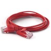 Wantec Wantec prie Patch kabelio CAT6A (rand 2.8mm) UTP raudonos 0,20m (7268)