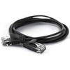Wantec Wantec 7322 U/UTP (UTP) juodas 25m Cat6a tinklo kabelis (7322)