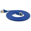 Wantec Wantec Extra dünnesCat.7 RohCable SSTP Komutacinis kabelis - 0,2 m - Cat.7 RohCable - S/FTP (S- STP) - RJ- 45 - RJ- 45 - mėlynas (7128)