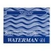 Waterman standartinės tamsiai mėlynos spalvos rašalo kapsulės - S0110910
