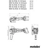 METABO šlifuoklis KĄT.WB 18 LTX BL 15-125 QUICK CARCASS METABOX