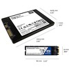 Sandisk SMD WD Mėlyna 250GB M.2 2280 SATA III (WD S250G1B0B)