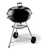 Weber Charcoal Grilis Compact Virdulys 57 cm juodas Juodas (1321004)