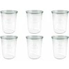Weck Jar, 850 ml, with lid, Mold, 6 pcs