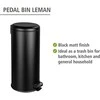 Šiukšliadėžė su pedałem LEMAN su funkcija Easy-Close, 30 L, WENKO