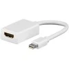LogiLink Prisijungti | Adapteris Mini DisplayPort prie HDMI su garsu: | Pilkas | Mini DisplayPort | HDMI A | 0,1 m