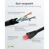Wentronic Goobay Lauke kabelis U / UTP cat.6 CU juoda 60m 55438
