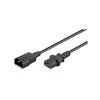 Goobay MANHATTAN 352673 Manhattan Prailginamasis maitinimo laidas IEC320 C14 to C13 10A 1m juodas