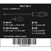 Atsuktuvų rinkinys Wera 300/7 Mix 2, 7vnt, PZ + SL