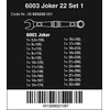 Wera 6003 Joker Set 1 veržliarakčių rinkinys