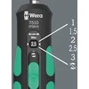 Wera Wera 7510 Kraftform saugaus sukimo momento greičio sukimo momento atsuktuvas