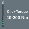 Wera Wera Click-Torque C 3 Set 2 – Click-Torque tekstilinėje dėžutėje su veržlėmis