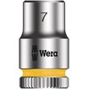 Wera Wera A 4 socket magnet strip Zyklop socket set 1/4 (juodas/žalias, 9 pieces)