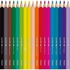 Maped Colorpeps Jumbo trikampiai pieštukai, 18 spalvų (834012)