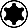Grąžtas Wiha 24748 Torx-Bit T 25 Chrom-Vanadium Stahl gehärtet C 6.3 1 St.