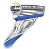 Gillette Mėlyna 3 vienkartinis skustuvas 6 vnt