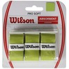 Apvija Lauko Teniso Raketei Wilson Pro Soft Absorbent Overgrip Žalia 3 vnt