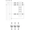 F&amp;F WNC-3 trifazės įtampos indikatorius
