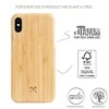 Dėklas Woodcessories Slim Series EcoCase iPhone Xs Max bambuko eco276